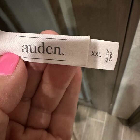 Auden Black Lace Bra with Scalloped Trim - Picture 3 of 3